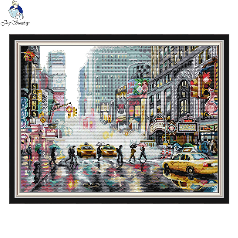 Home Textiles Discount - Joy Sunday Cross Stitch Kits 11/14CT