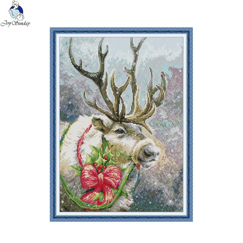 Home Textiles Discount - Joy Sunday 11/14/16CT Embroidery Painting Christmas