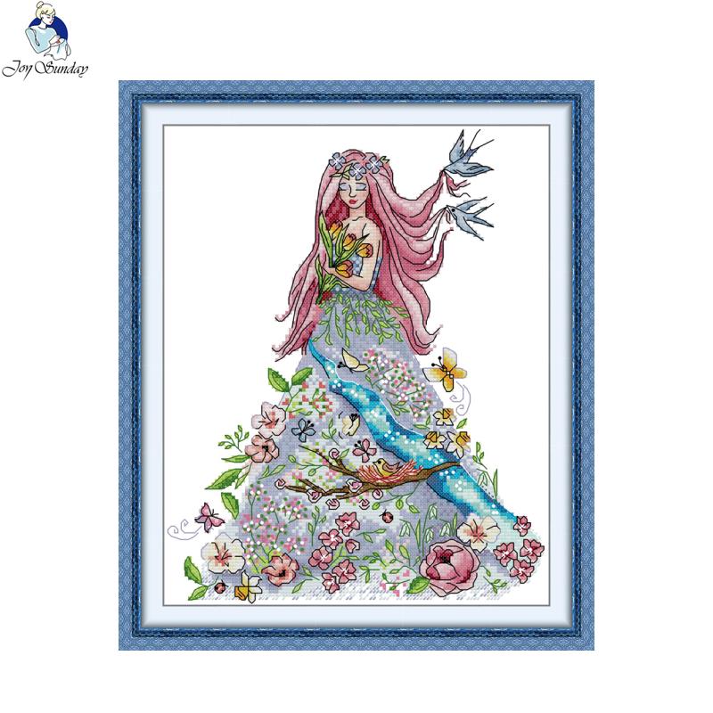 Home Textiles Discount - Joy Sunday Cross Stitch Kit DIY