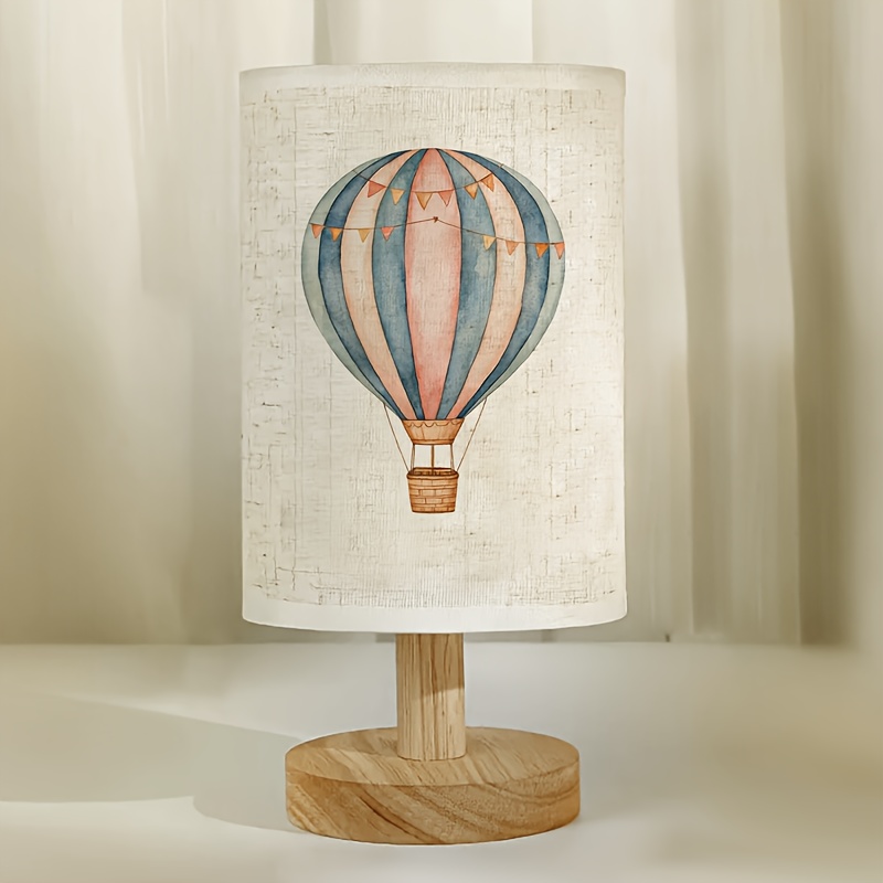 Hot Air Balloon Printed Minima - Home Textiles Usa บทวิจารณ์และราคา
