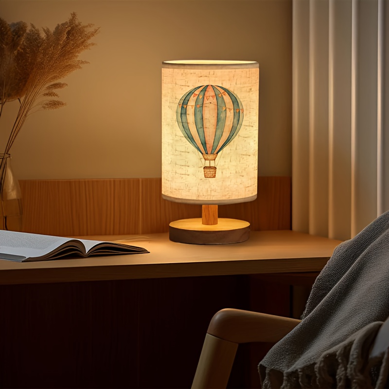 Hot Air Balloon Printed Minima - Home Textiles Usa บทวิจารณ์และราคา