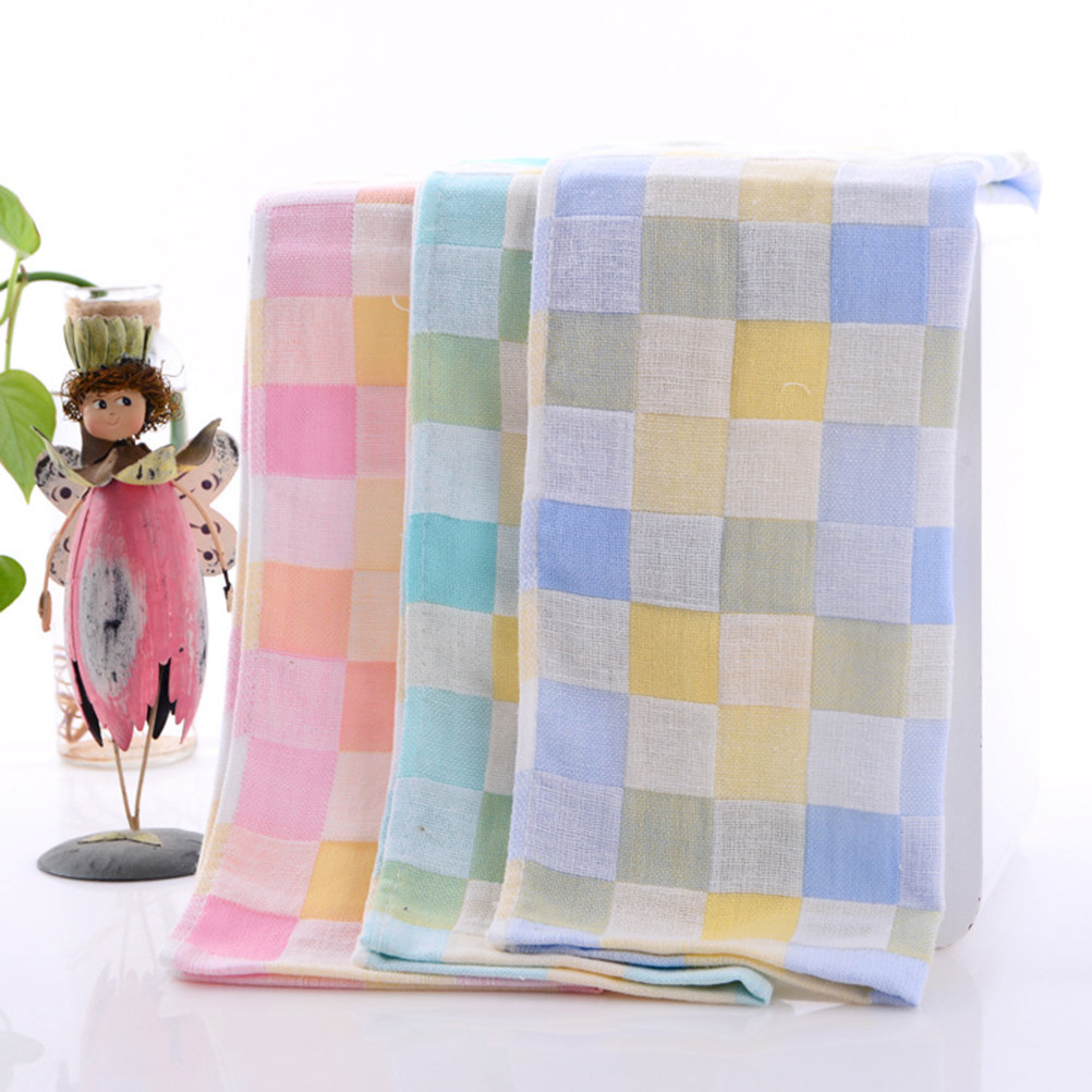 3Pcs Gauze Towels Double Layer - Home Textiles In Pakistan บทวิจารณ์และราคา