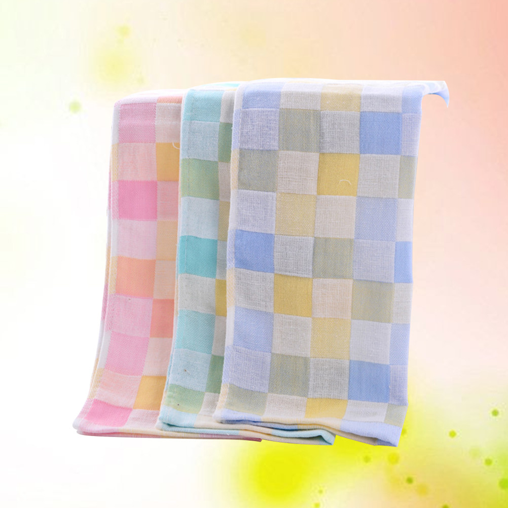 3Pcs Gauze Towels Double Layer - Home Textiles In Pakistan บทวิจารณ์และราคา