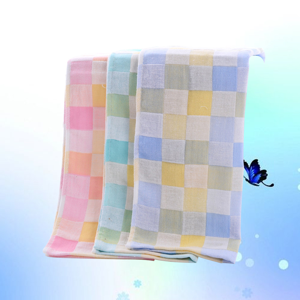 3Pcs Gauze Towels Double Layer - Home Textiles In Pakistan บทวิจารณ์และราคา