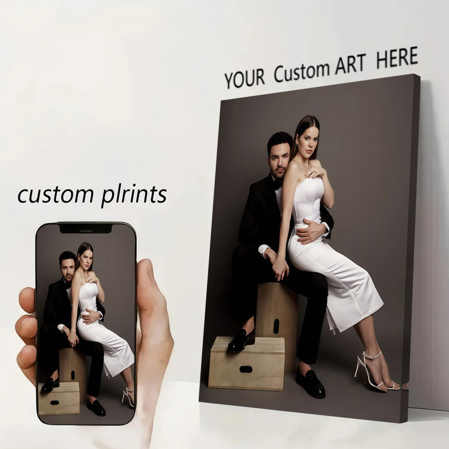 Custom Print Canvas Poster Ani - Home Textiles Usa บทวิจารณ์และราคา