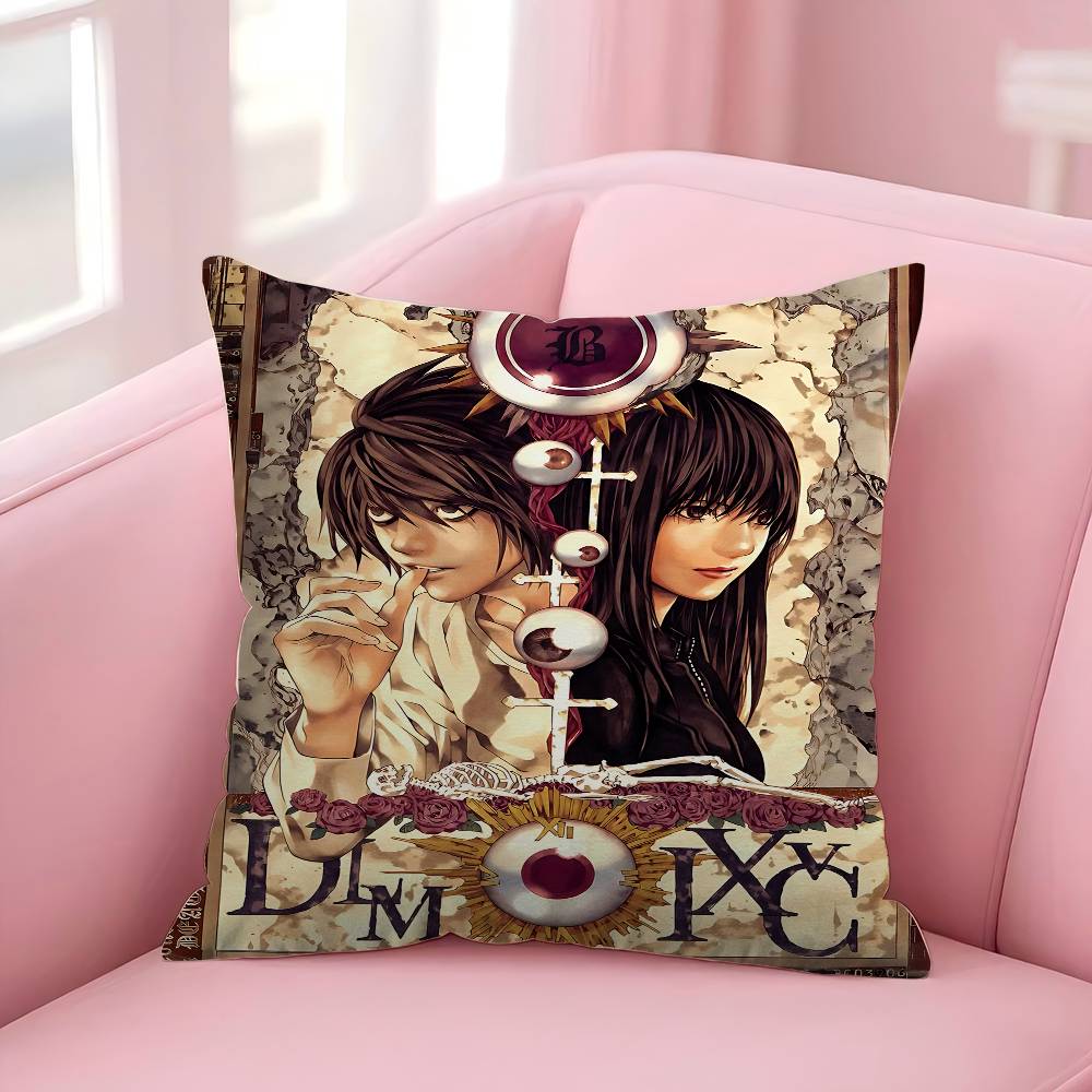 Anime Death Note Cushion Cover - Home Textiles Notes บทวิจารณ์และราคา