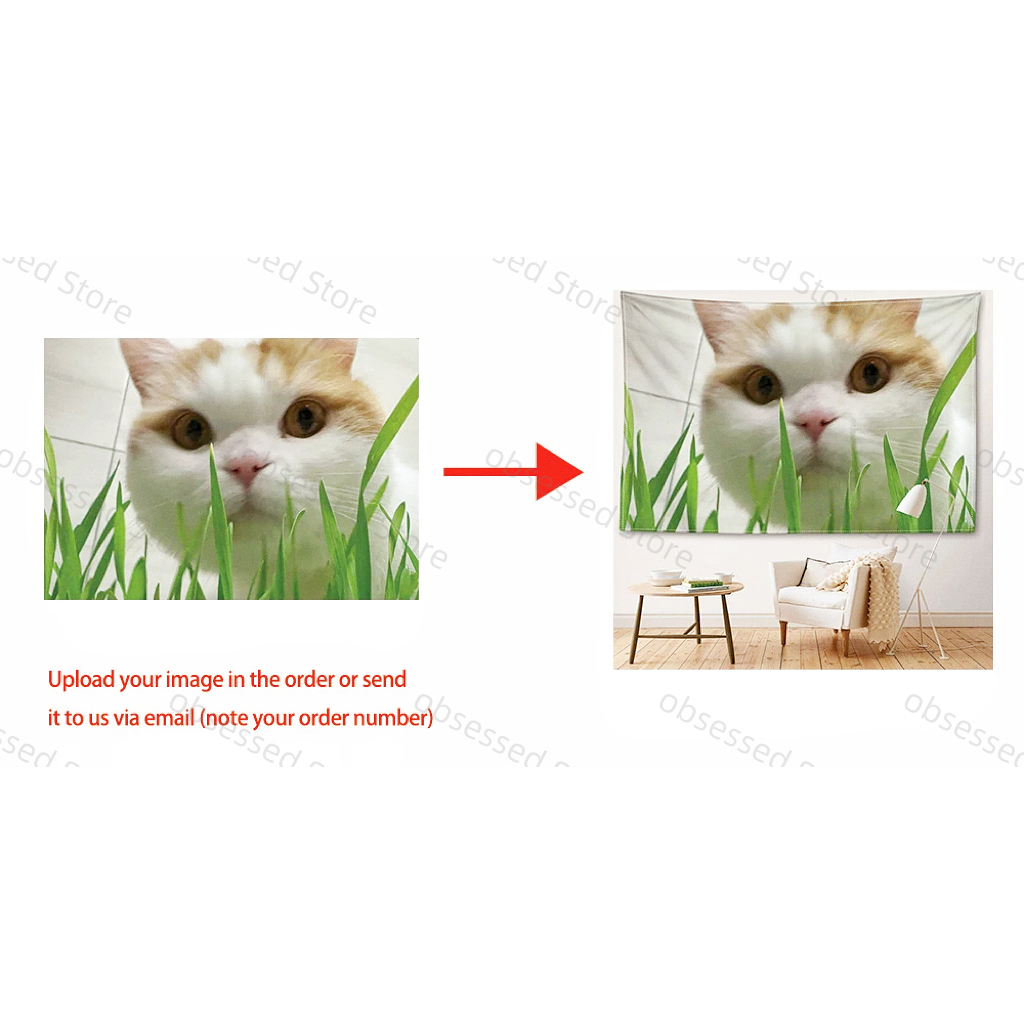 Customized tapestry printing f - Home Textiles Usa บทวิจารณ์และราคา