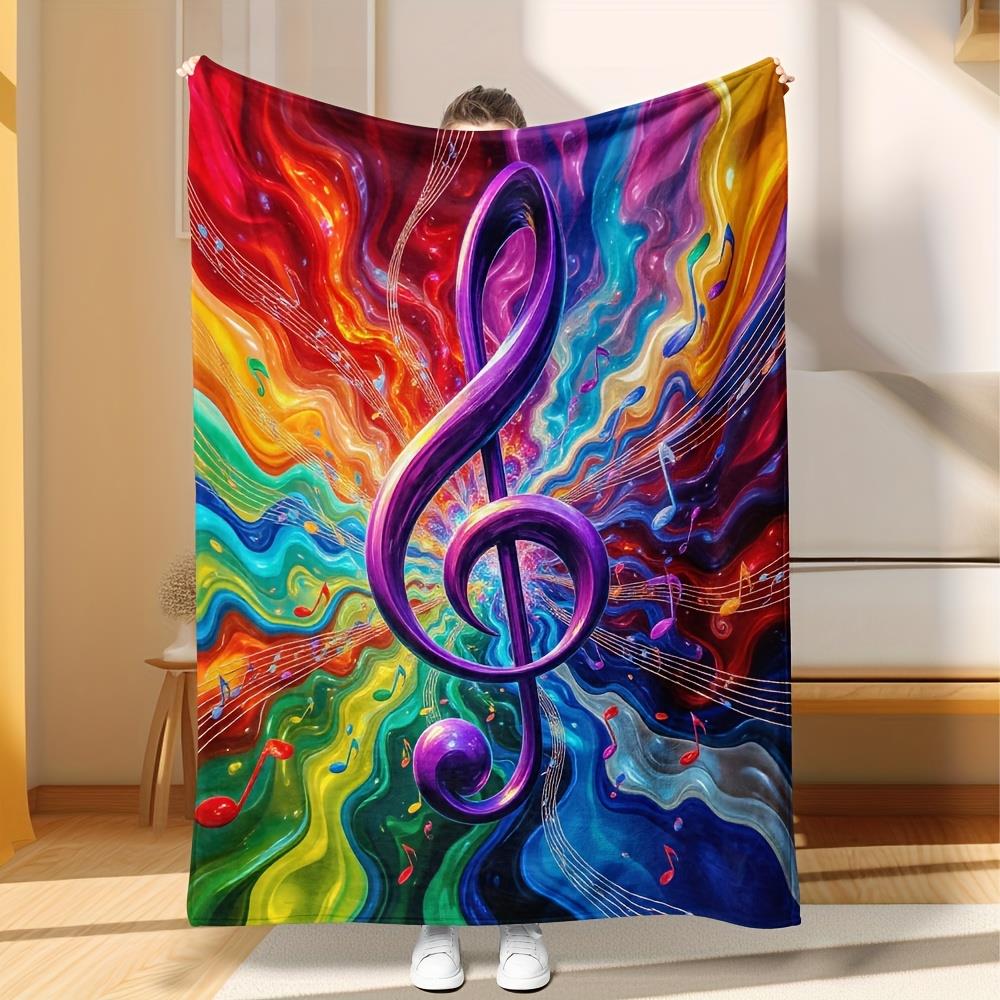 Painted musical note pattern F - Home Textiles Notes บทวิจารณ์และราคา