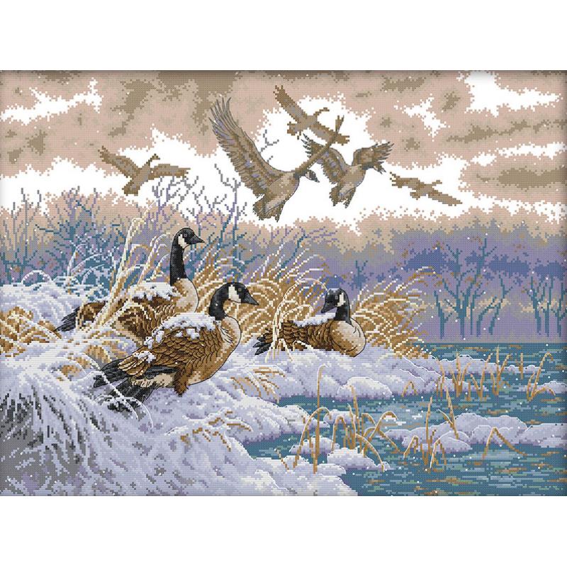 Winter Birds NKF Animal Patter - Home Textiles Discount บทวิจารณ์และราคา