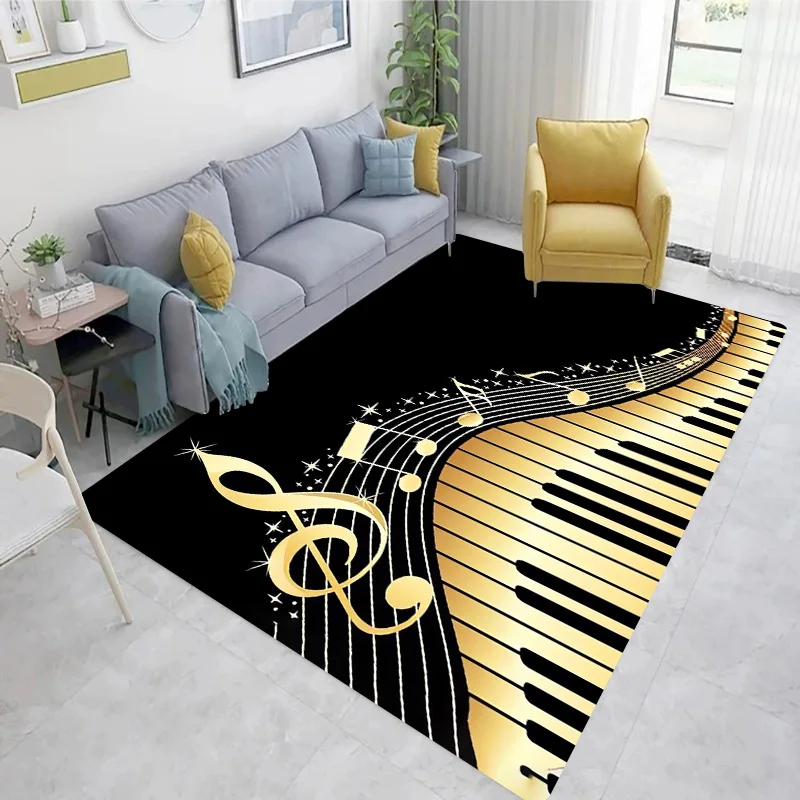 Piano Black and White Keys She - Home Textiles Notes บทวิจารณ์และราคา