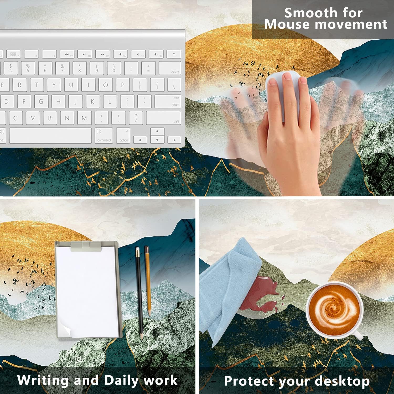 1pc Custom Photo Mouse Pad - P - Home Textiles Usa บทวิจารณ์และราคา