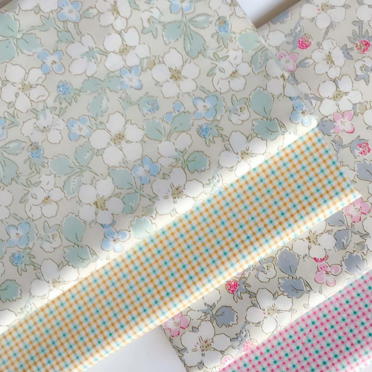 160x50cm Plaid Floral Twill Co - Home Textiles Discount บทวิจารณ์และราคา