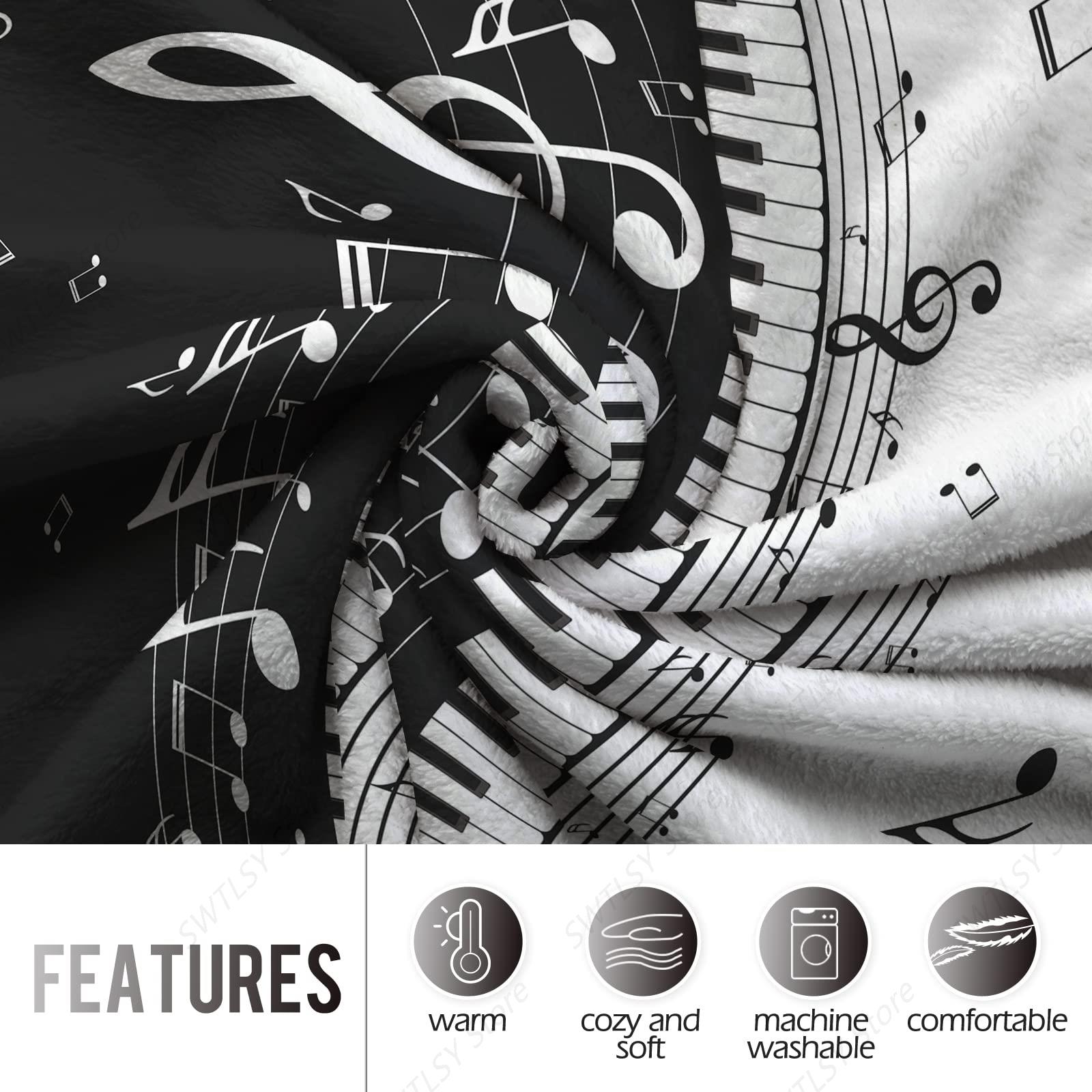 Music Blanket Gifts for Women  - Home Textiles Notes บทวิจารณ์และราคา