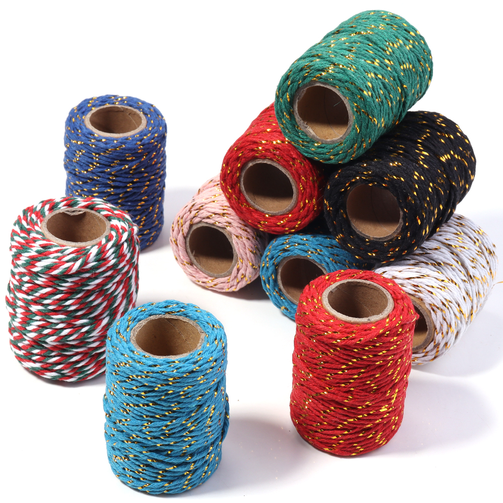 20M/Roll Cotton Cord Baker Twi - Home Textiles Usa บทวิจารณ์และราคา