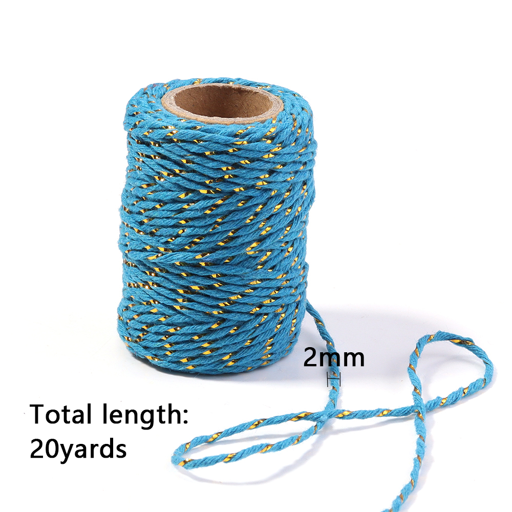 20M/Roll Cotton Cord Baker Twi - Home Textiles Usa บทวิจารณ์และราคา