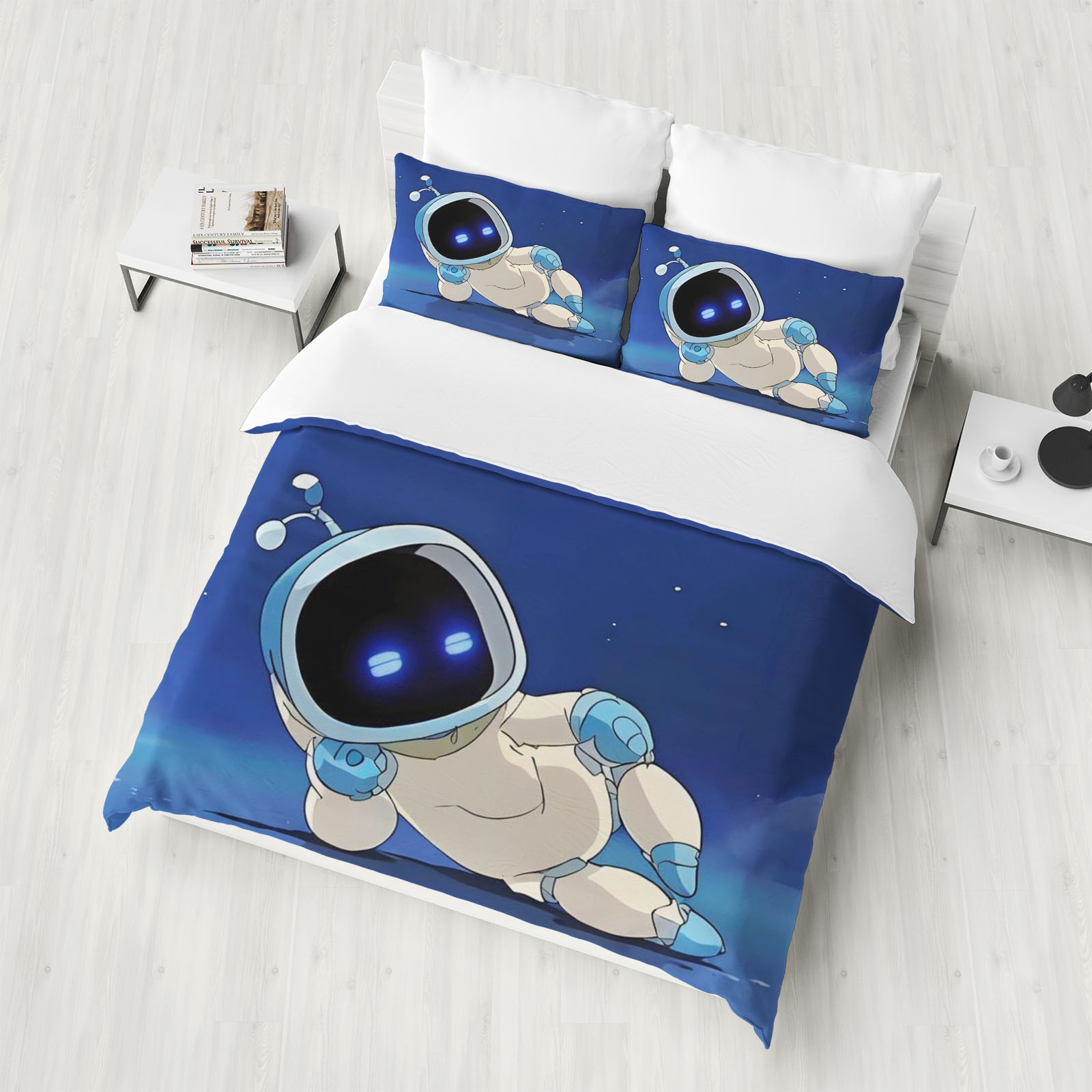 Print Cartoon Astro Bot Duvet  - Home Textiles Discount บทวิจารณ์และราคา