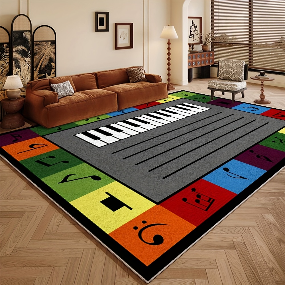 Soft Velvet Washable Area Mat  - Home Textiles Notes บทวิจารณ์และราคา