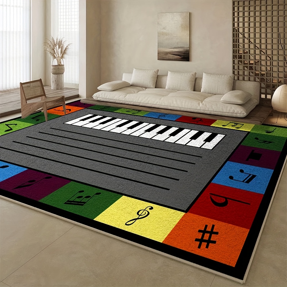 Soft Velvet Washable Area Mat  - Home Textiles Notes บทวิจารณ์และราคา
