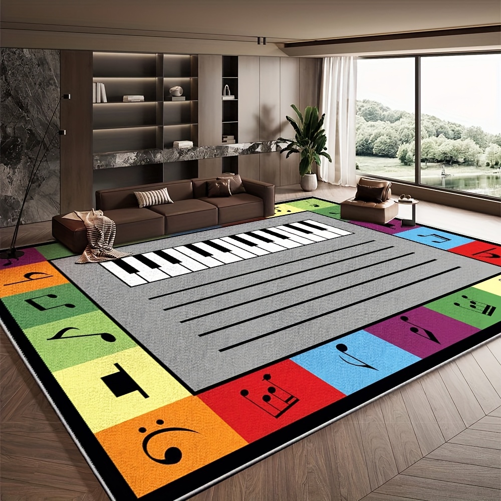Soft Velvet Washable Area Mat  - Home Textiles Notes บทวิจารณ์และราคา