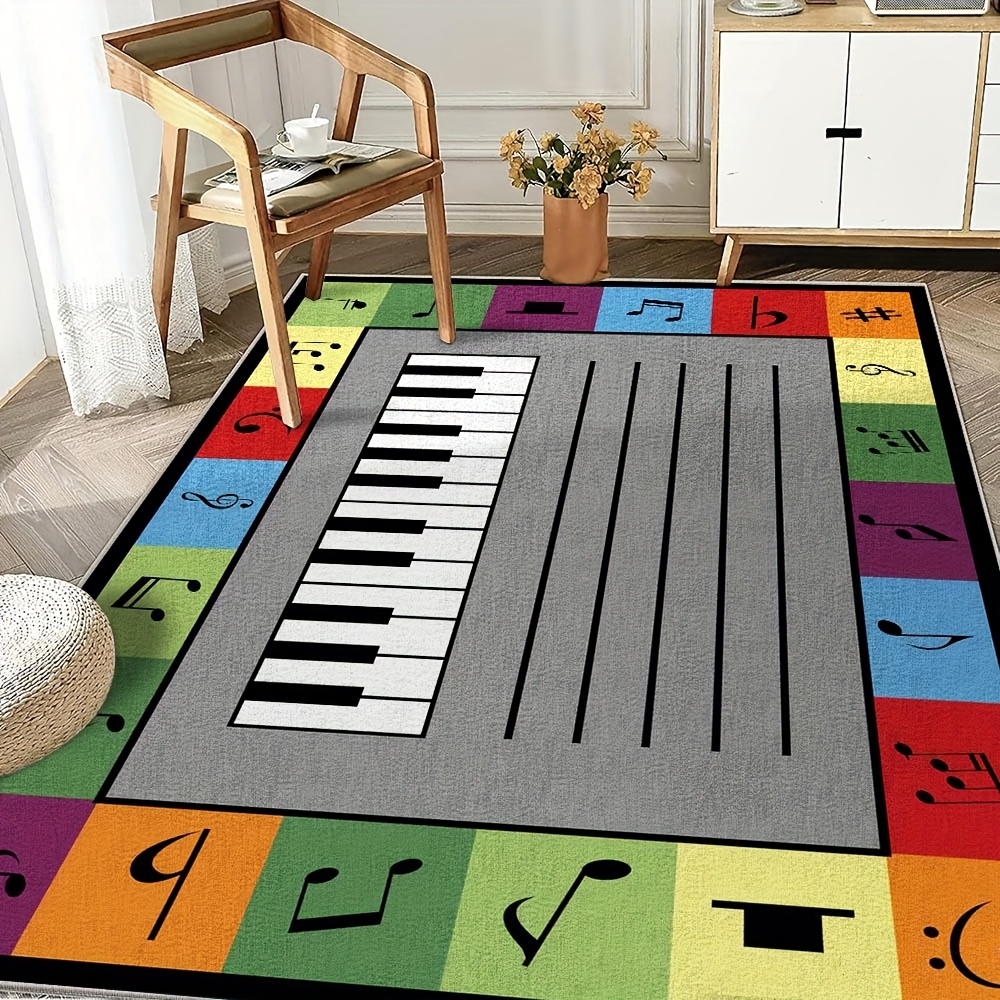 Soft Velvet Washable Area Mat  - Home Textiles Notes บทวิจารณ์และราคา