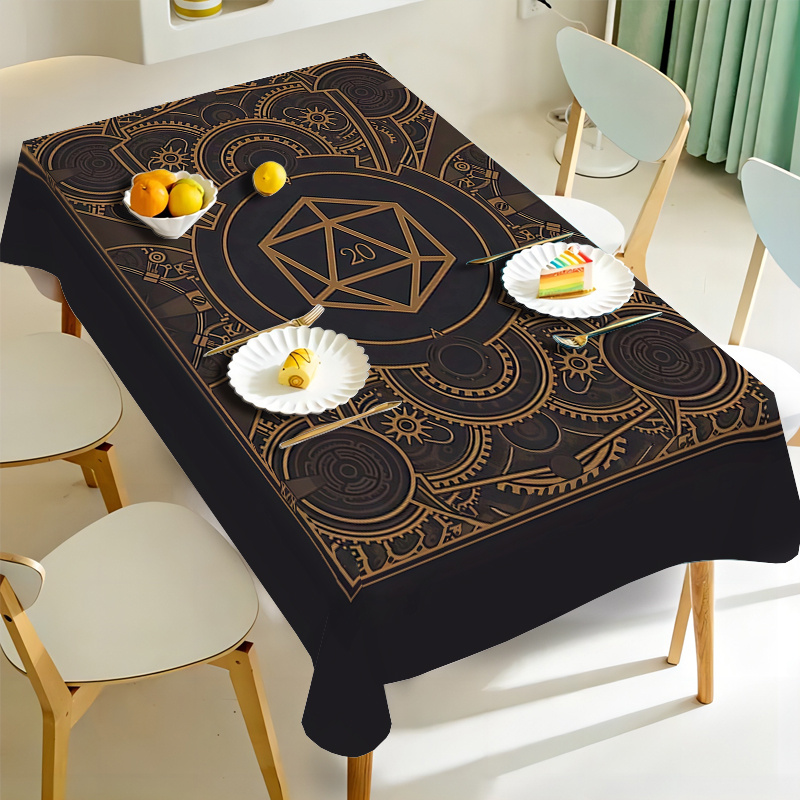 Steampunk Black Golden Gear Pa - Home Textiles Usa บทวิจารณ์และราคา