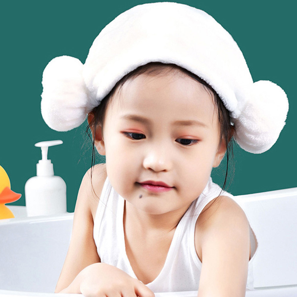 Heart Pattern Hair Drying Cap  - Home Textiles In Pakistan บทวิจารณ์และราคา