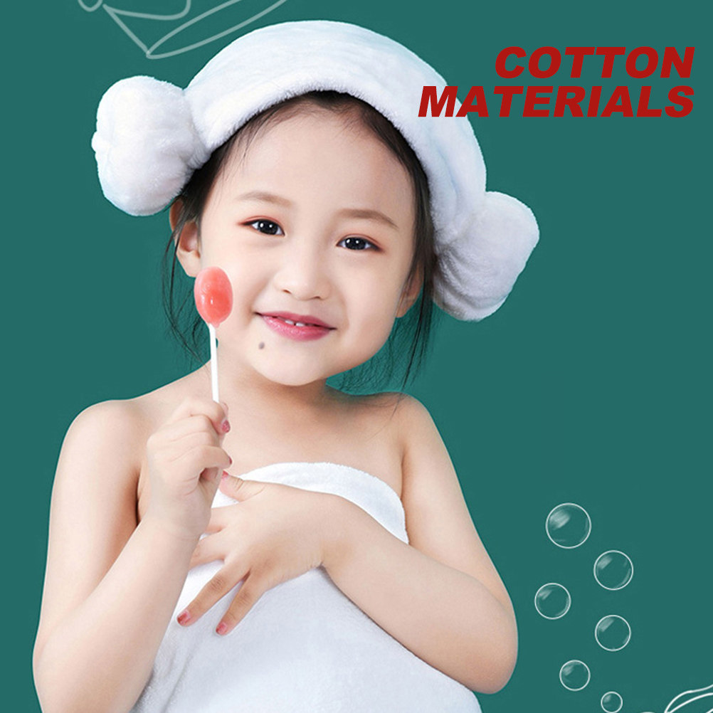 Heart Pattern Hair Drying Cap  - Home Textiles In Pakistan บทวิจารณ์และราคา
