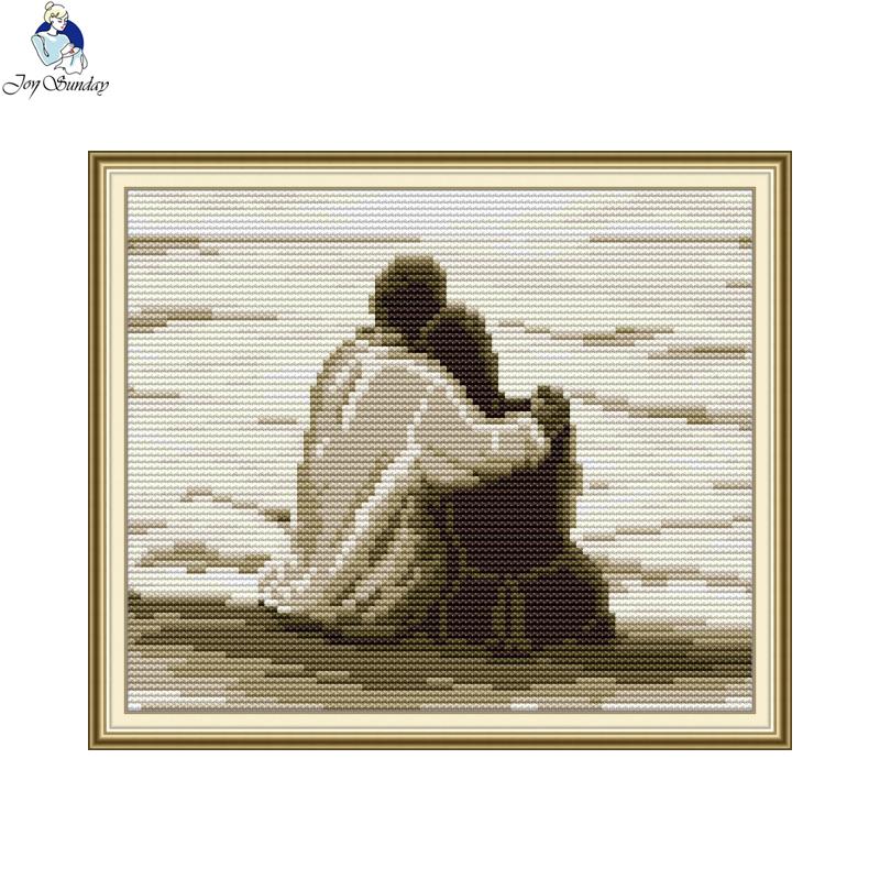 Seaside couple counted and sta - Home Textiles Discount บทวิจารณ์และราคา
