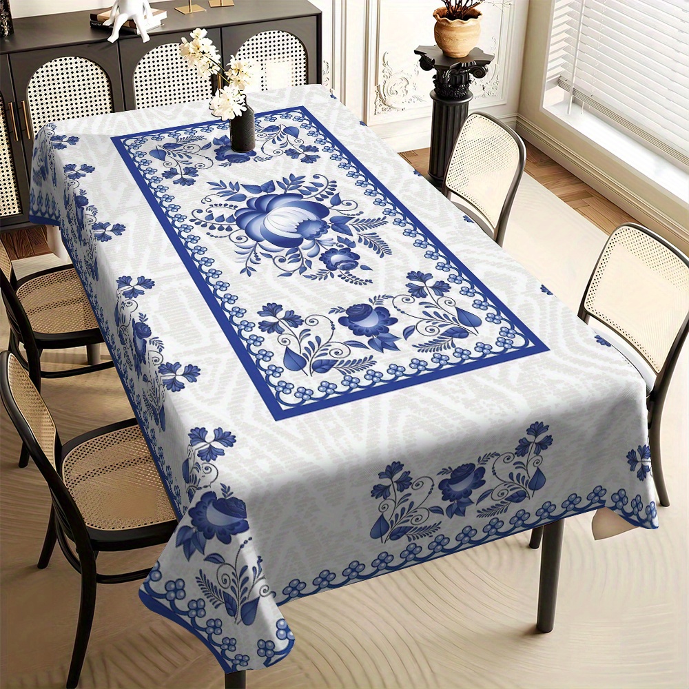 Country Style Square Tableclot - Home Textiles Usa บทวิจารณ์และราคา