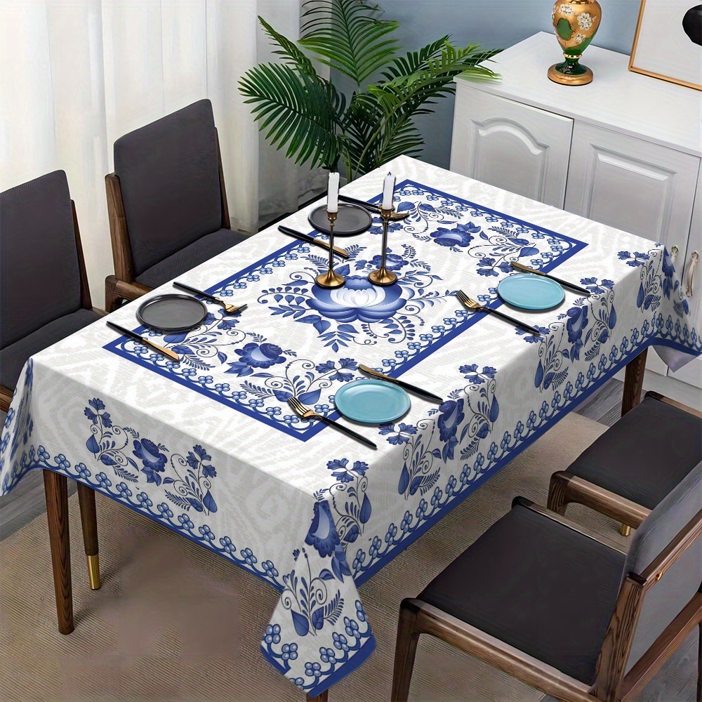 Country Style Square Tableclot - Home Textiles Usa บทวิจารณ์และราคา