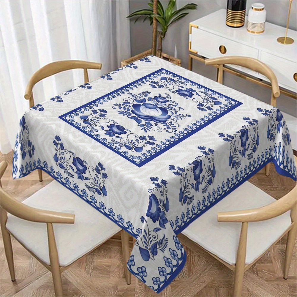 Country Style Square Tableclot - Home Textiles Usa บทวิจารณ์และราคา
