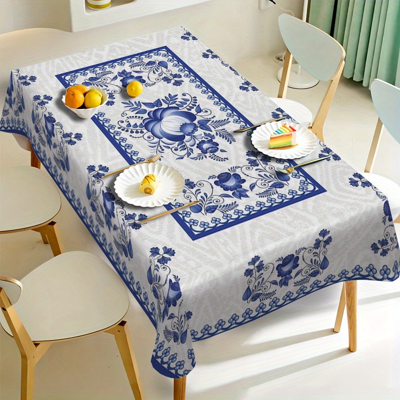 Country Style Square Tableclot - Home Textiles Usa บทวิจารณ์และราคา