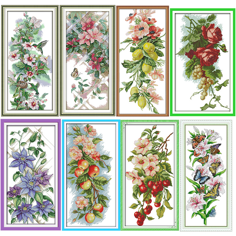 Stamped Cross Stitch Kits DIY  - Home Textiles Discount บทวิจารณ์และราคา