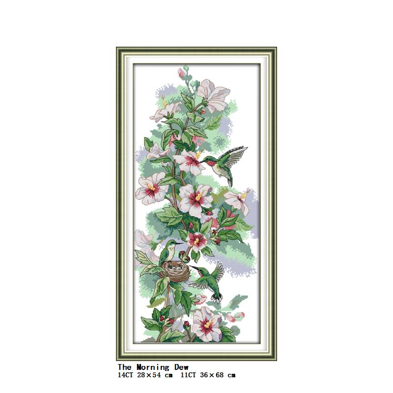 Stamped Cross Stitch Kits DIY  - Home Textiles Discount บทวิจารณ์และราคา