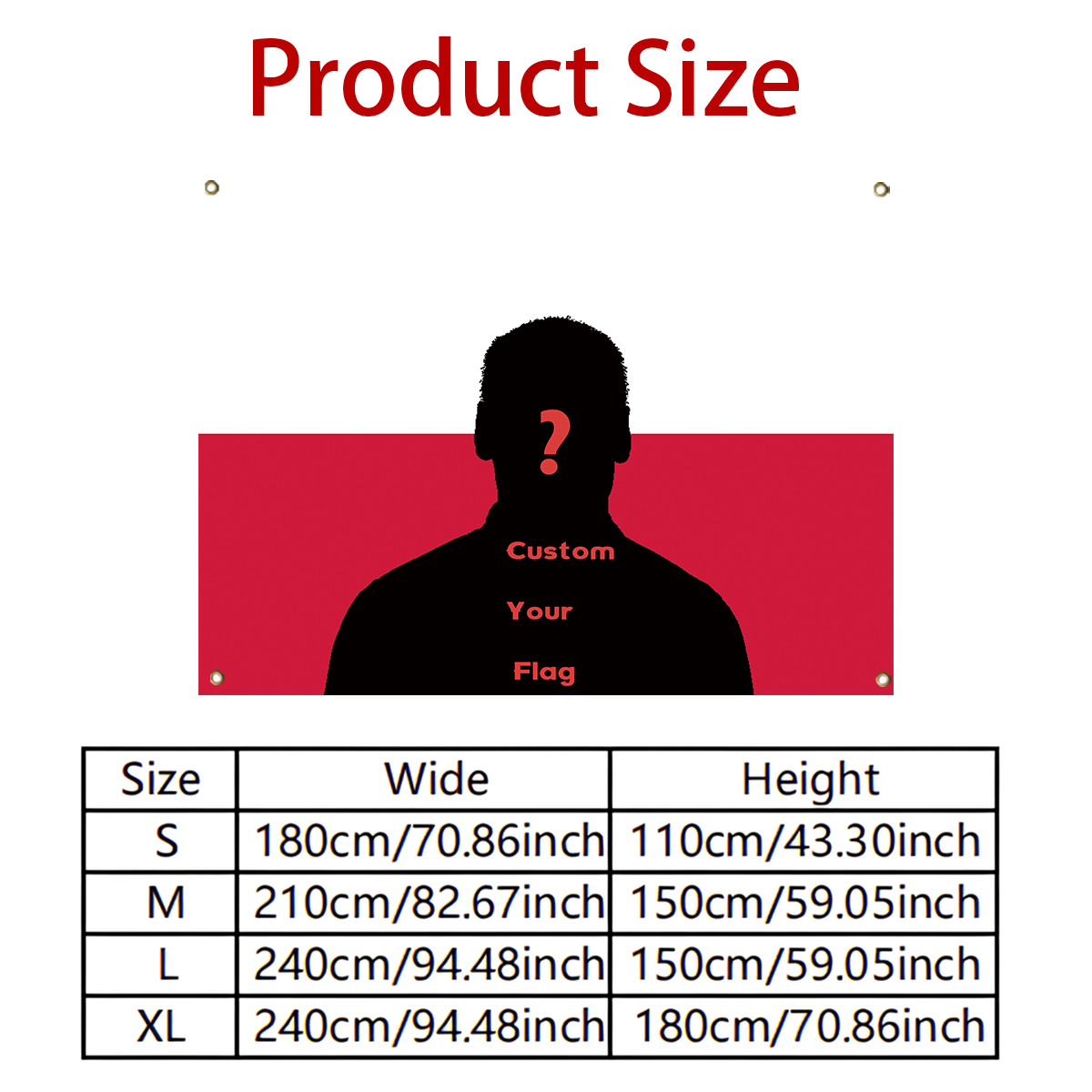 1Pc Custom Photo Polyster Flag - Home Textiles Usa บทวิจารณ์และราคา