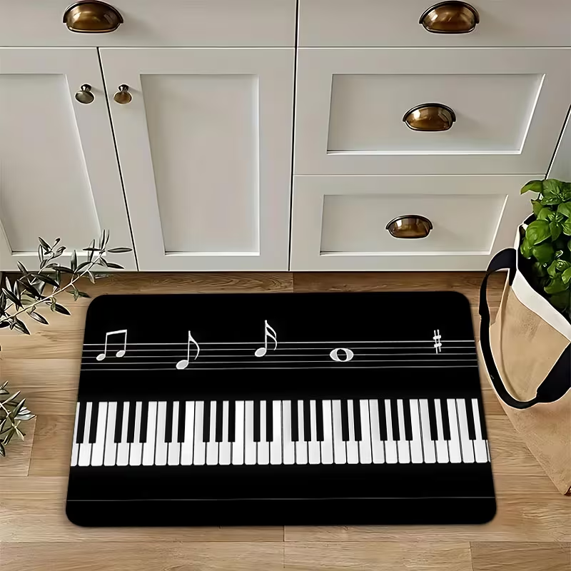 Black and White Piano Keys Kit - Home Textiles Notes บทวิจารณ์และราคา