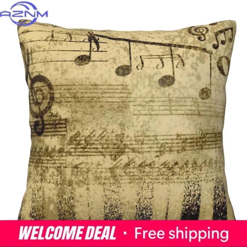 Home Decor Music Notes & Piano - Home Textiles Notes บทวิจารณ์และราคา