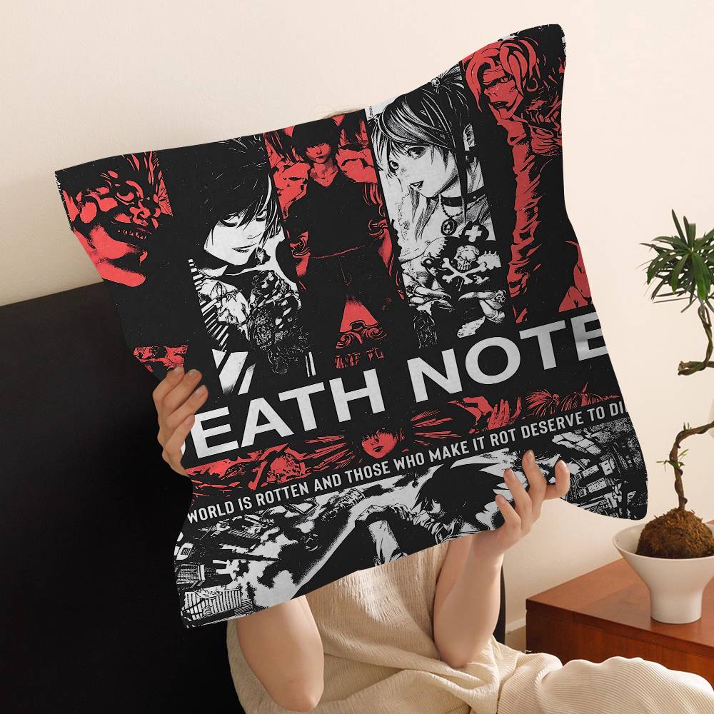 Anime D-Death note Pillowcase  - Home Textiles Notes บทวิจารณ์และราคา