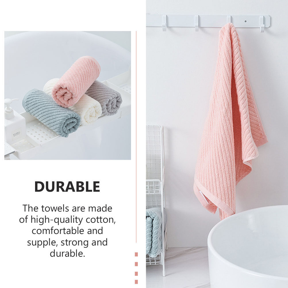 4Pcs High-Quality Cotton Washc - Home Textiles In Pakistan บทวิจารณ์และราคา