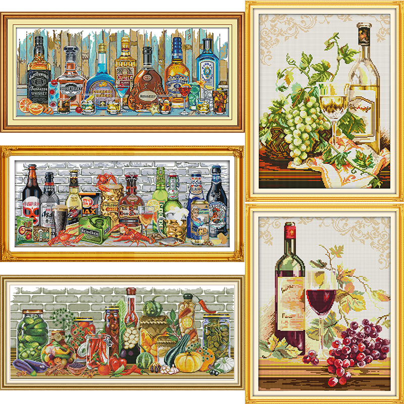 Wine and Bottle Collection Pri - Home Textiles Discount บทวิจารณ์และราคา