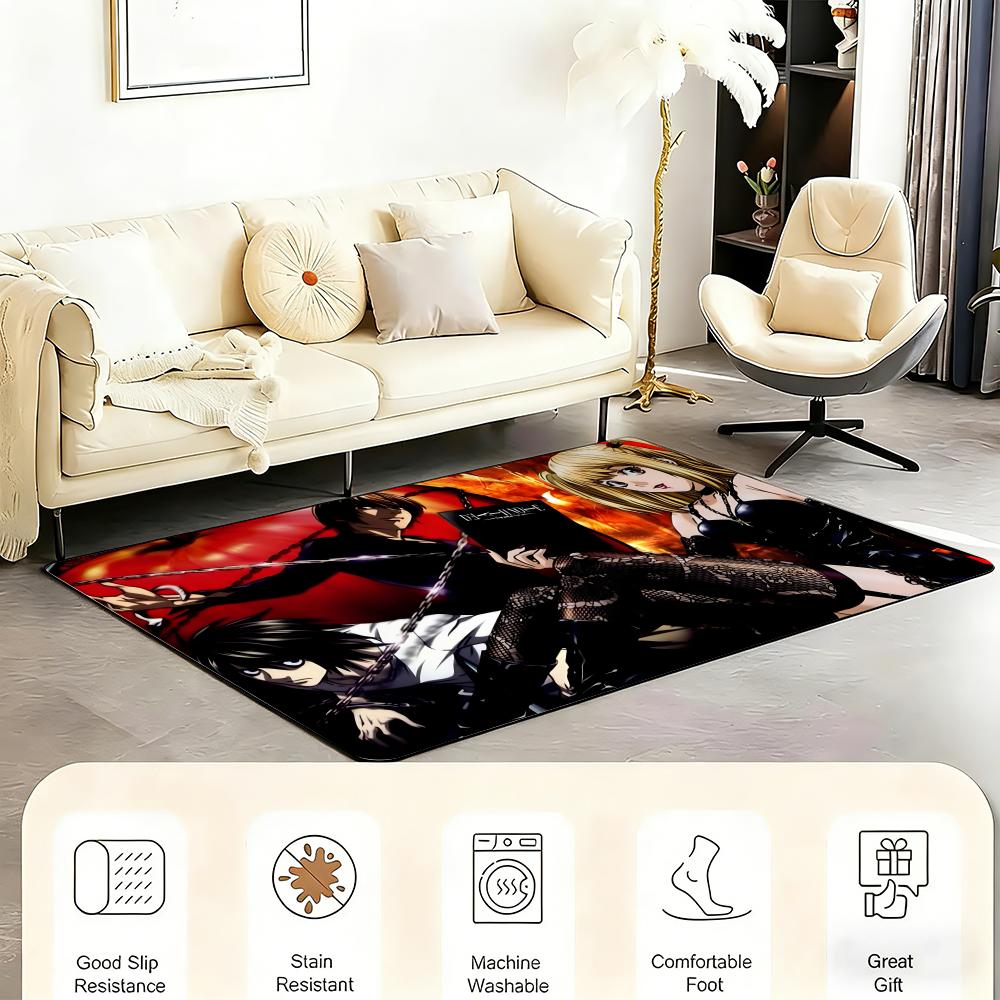 Hot Anime D-Death N-Note Floor - Home Textiles Notes บทวิจารณ์และราคา