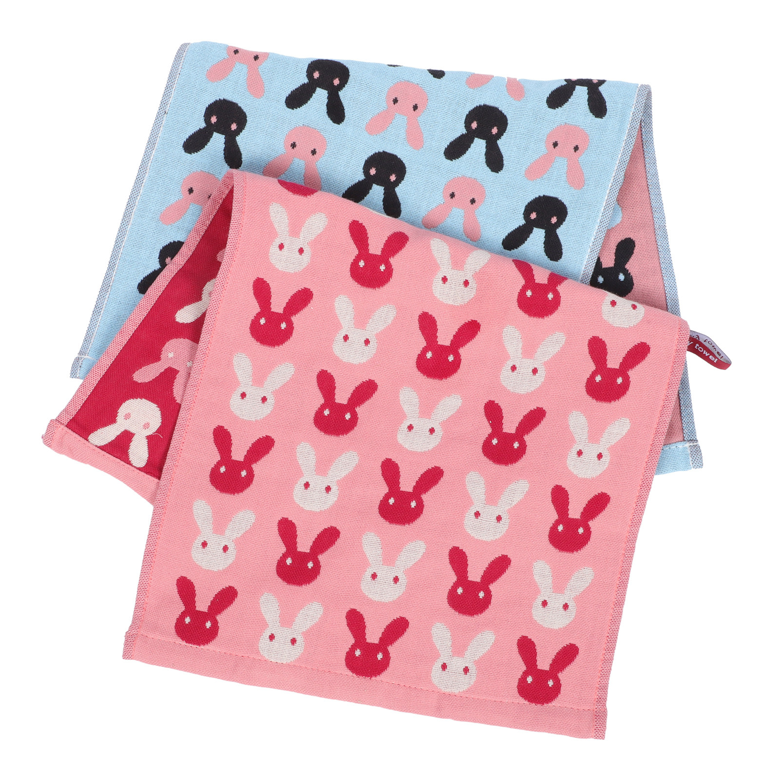 2pcs Cotton Towel Rabbit Patte - Home Textiles In Pakistan บทวิจารณ์และราคา