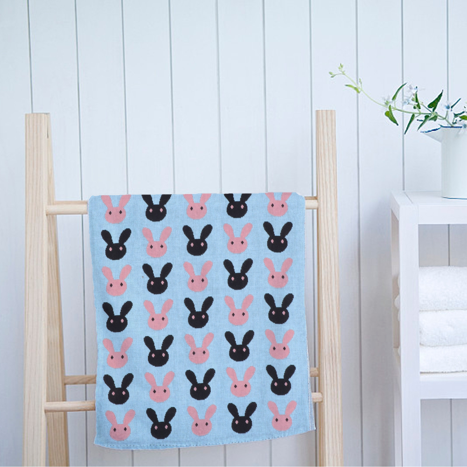 2pcs Cotton Towel Rabbit Patte - Home Textiles In Pakistan บทวิจารณ์และราคา