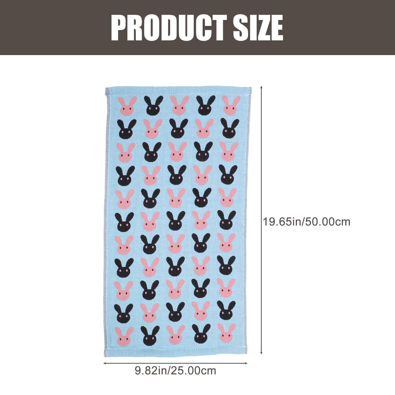 2pcs Cotton Towel Rabbit Patte - Home Textiles In Pakistan บทวิจารณ์และราคา